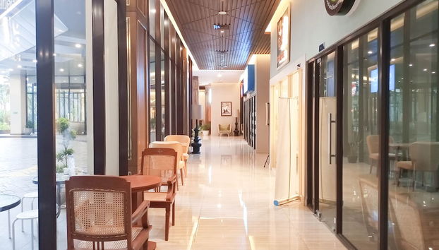 Sitzecke in der Lobby