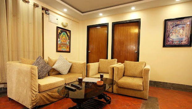 Sala de estar do lobby