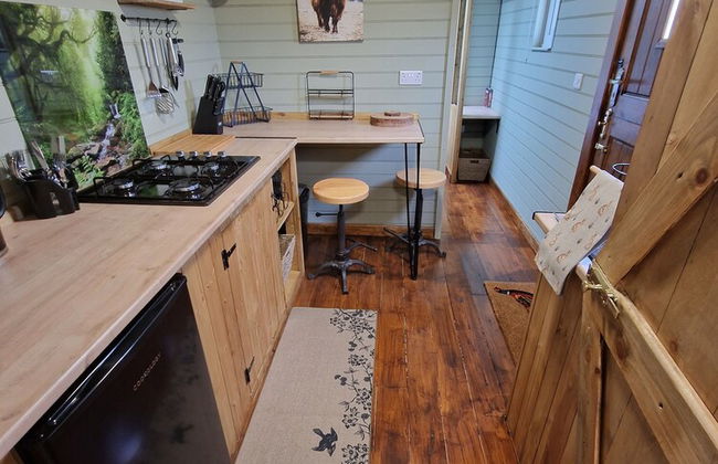 Stunning 1-bed Shepherd hut - Foto 9