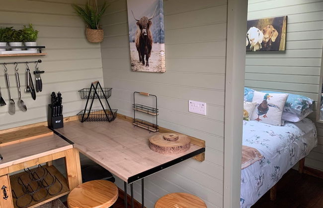 Stunning 1-bed Shepherd hut - Foto 5