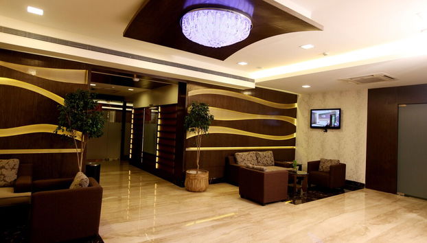 Zona de estar del vestíbulo