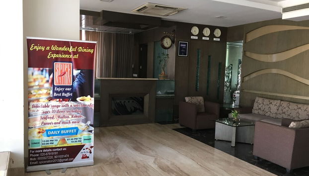 Mostrador de check-in y check-out