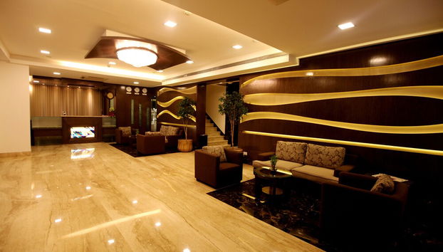 Mostrador de check-in y check-out