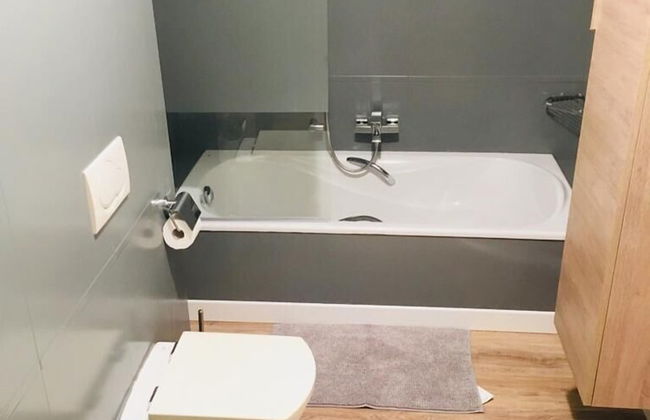 Large Art Deco Flat 100m2 in City Center - Parking - Foto 15