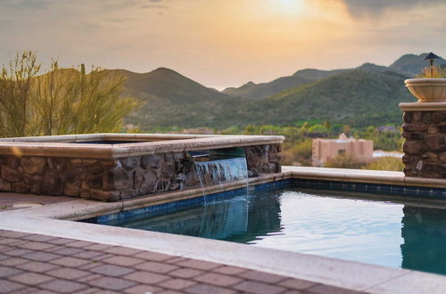 Photo 12 - Sunbeam by Avantstay Elegant, Private Desert Home w/ Infinity Pool, Spa & View