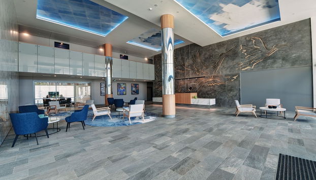 Sala de estar do lobby