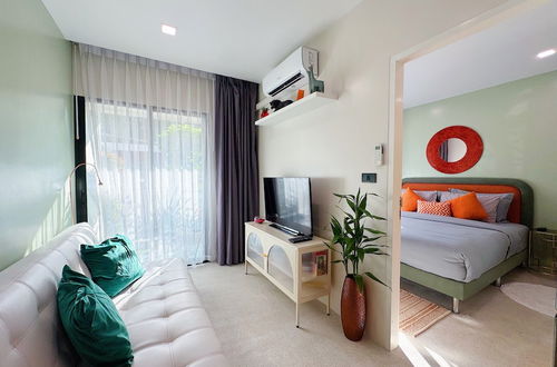 Foto 9 - Safari 39sqm 1br Apartment Pool Walk to Naiyang Beach