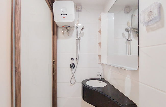 Homey And Restful Studio Room At Sky House Bsd Apartment - Foto 9