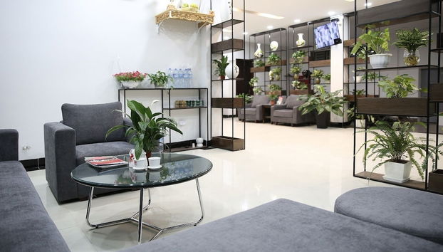 Sala de estar do lobby
