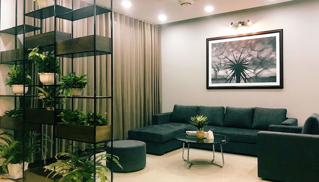 Sala de estar do lobby