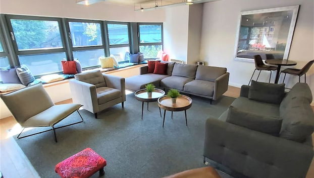 Sitzecke in der Lobby