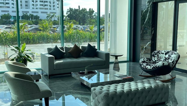 Sala de estar do lobby