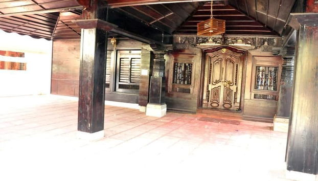 Entrada do alojamento