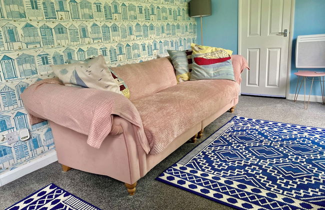 Large 3 bed Chalet -sleeps 6- dog Friendly- Garden - Foto 10