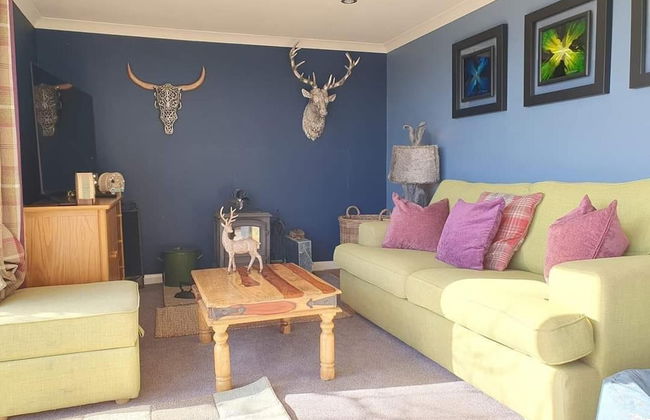 2 Bed Chalet Sleeps 5 - Pets, Parking, Sea Views - Foto 11