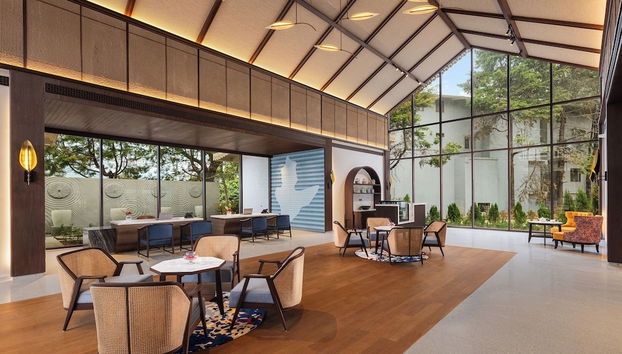 Sala de estar do lobby
