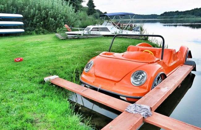 Cottage by Lake Ostrowieckie With Private Beach - Foto 40