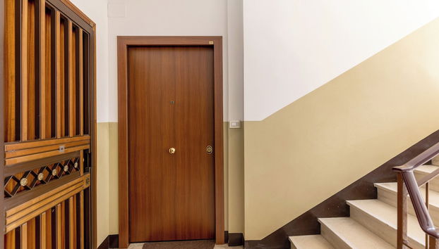 Interior entrance