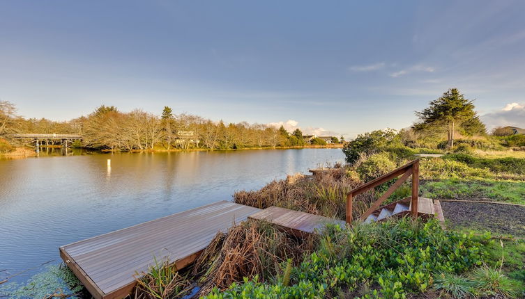 Photo 1 - Canal-front Home in Ocean Shores w/ Dock & Views