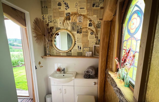 Luxury Shepherd's Hut Style Cabin With Views - Foto 7