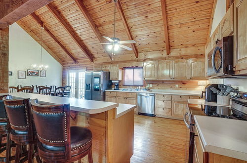 Photo 12 - Spacious Log Cabin in Helen w/ Deck & Pool Access