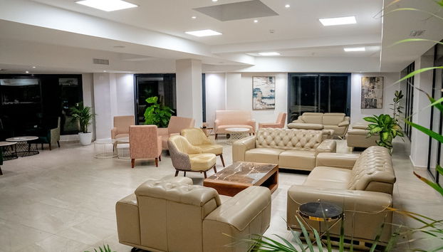 Sitzecke in der Lobby