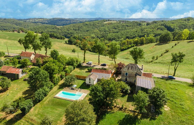 Holiday Home With Pool in Coubjours - Foto 27