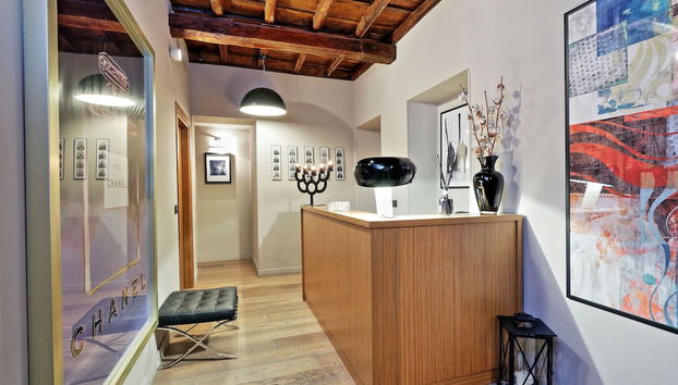 Interior entrance
