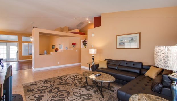 Coin salon dans le hall