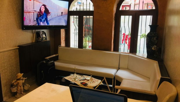 Sitzecke in der Lobby