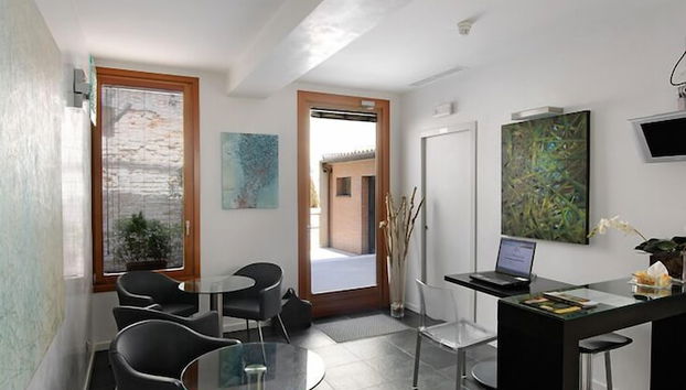 Sitzecke in der Lobby