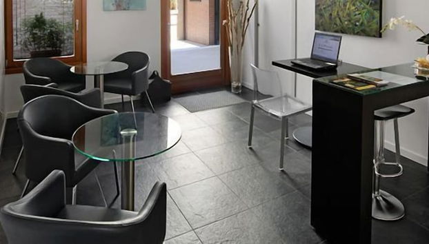 Sitzecke in der Lobby