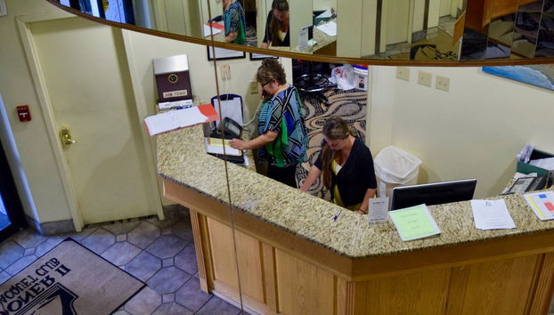 Concierge desk