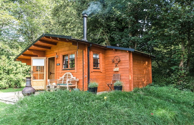 1-bed Cabin, 2 Adults, Wood Burning Hot Tub & Fire - Foto 1