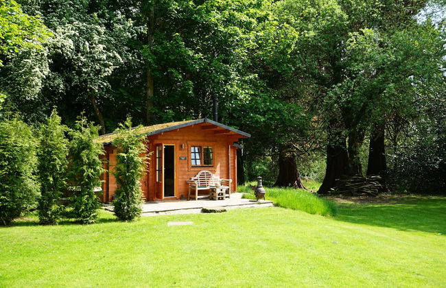 1-bed Cabin, 2 Adults, Wood Burning Hot Tub & Fire - Foto 35
