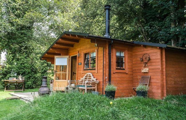 1-bed Cabin, 2 Adults, Wood Burning Hot Tub & Fire - Foto 34