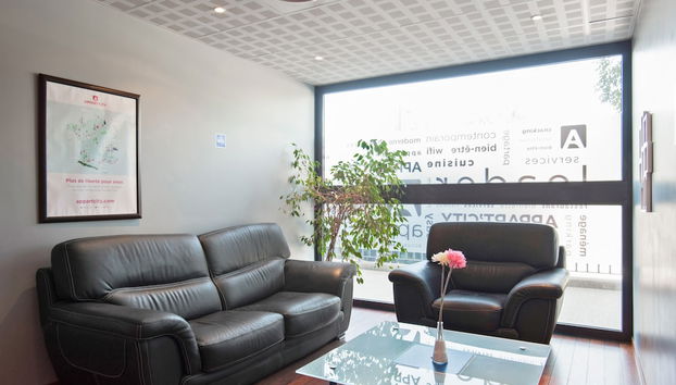Sala de estar do lobby