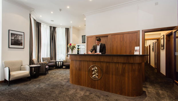Sitzecke in der Lobby