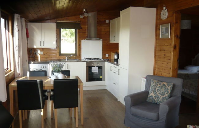 Cosy Pine Lodge With far Reaching Country Views and Large sun Deck - Foto 4
