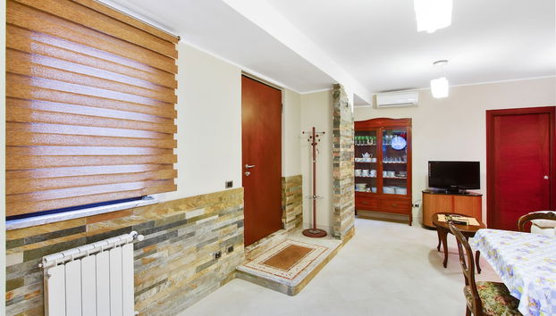 Interior entrance
