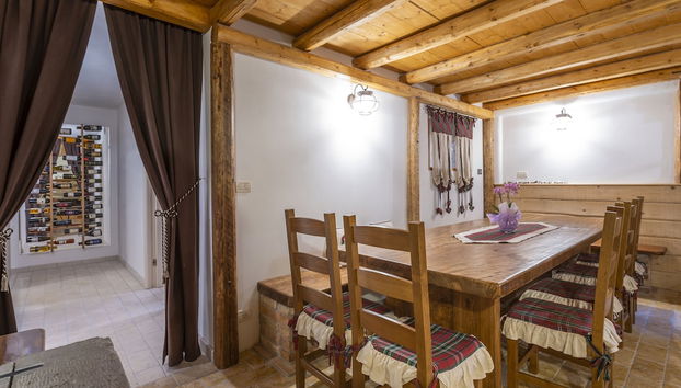 Essbereich im Zimmer