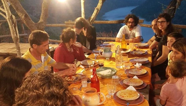 Sitzecke in der Lobby