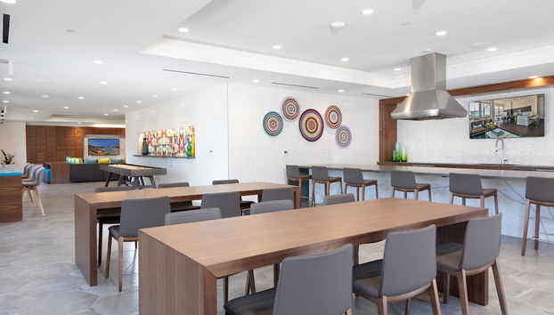 Sala de estar do lobby