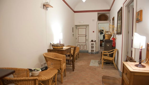 Interior entrance