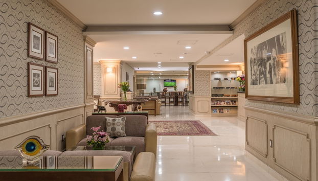 Lobby sitting area