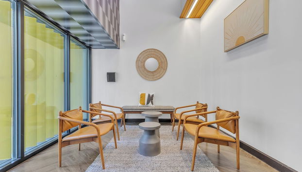 Sala de estar do lobby