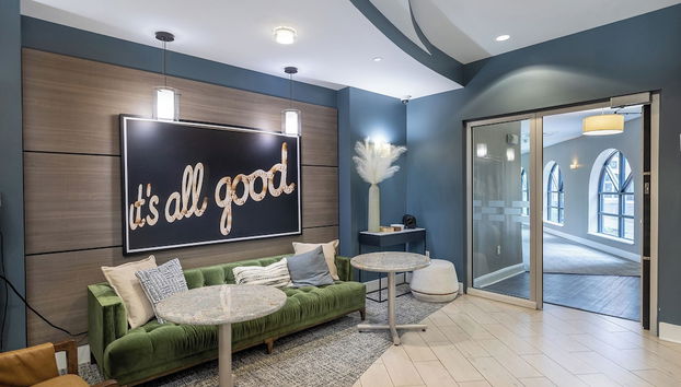 Sala de estar do lobby