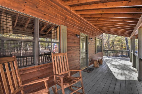 Photo 12 - Spacious Cabin w/ Furnished Deck + Hot Tub