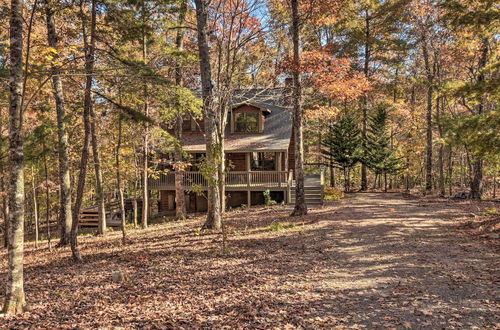 Photo 21 - Spacious Cabin w/ Furnished Deck + Hot Tub