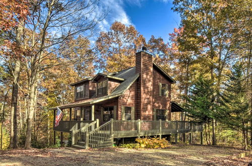 Photo 8 - Spacious Cabin w/ Furnished Deck + Hot Tub